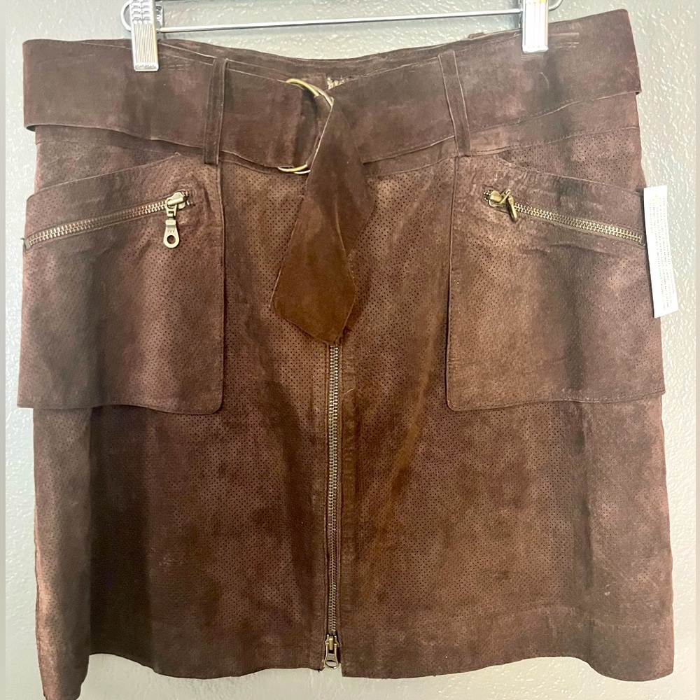 INC Brown adorable mini, size 12 NWT!